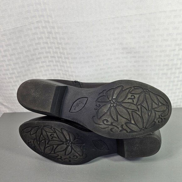 B.O.C. Women's Black Ankle Boots Side Zipper Size 10M - Picture 7 of 7